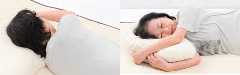 仰向け寝の様子