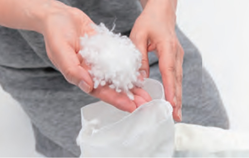 横向き寝の様子