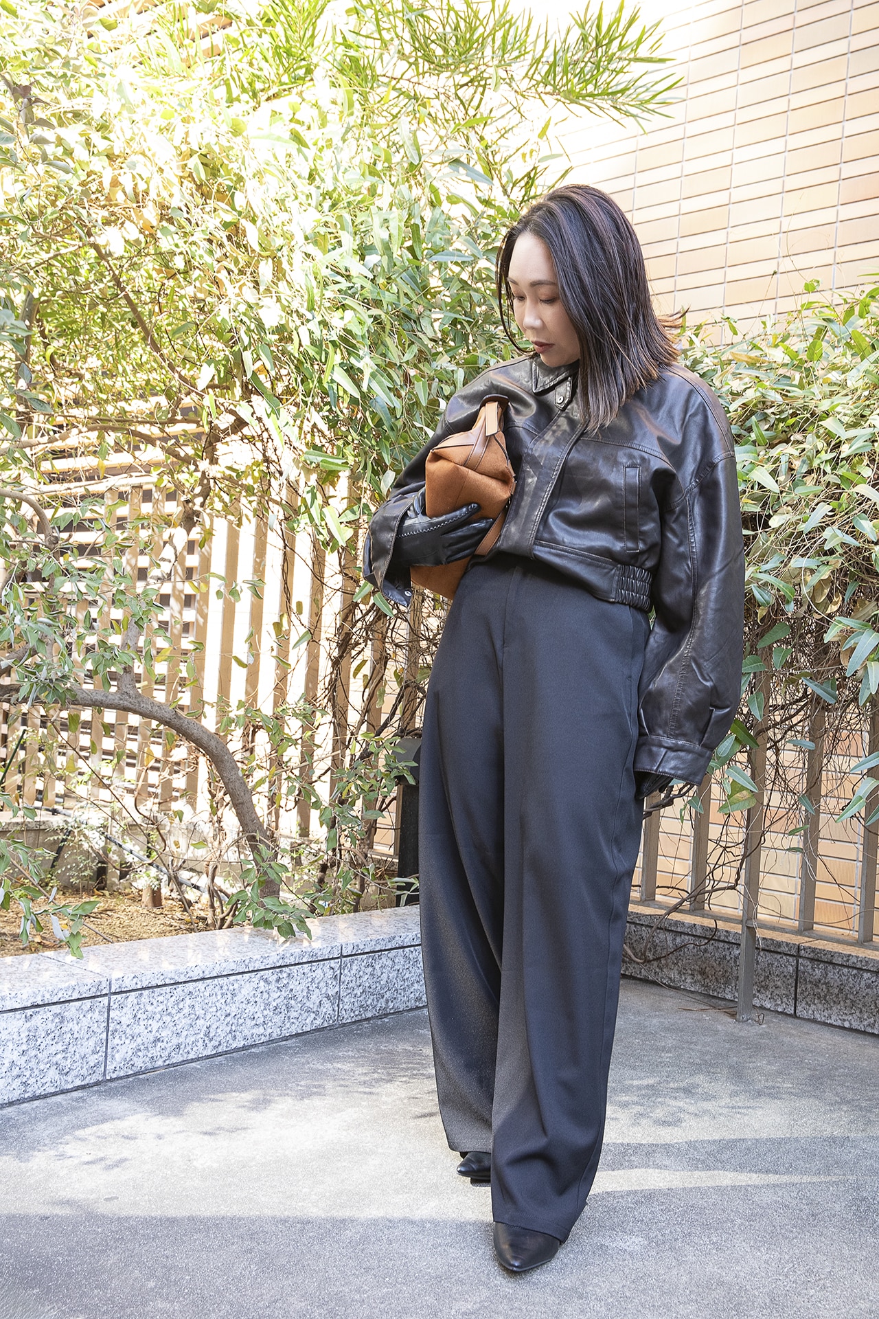 にーよん×レタスクラブコラボ「鬼かっこいいパンツ」 ナチュラル M~L