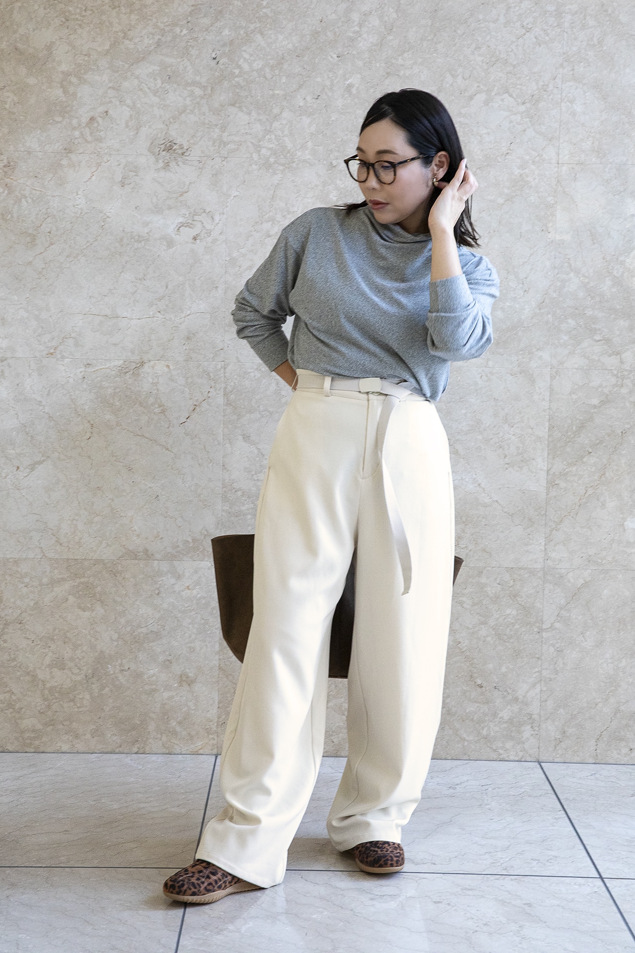 にーよん×レタスクラブコラボ「鬼かっこいいパンツ」 ナチュラル M~L