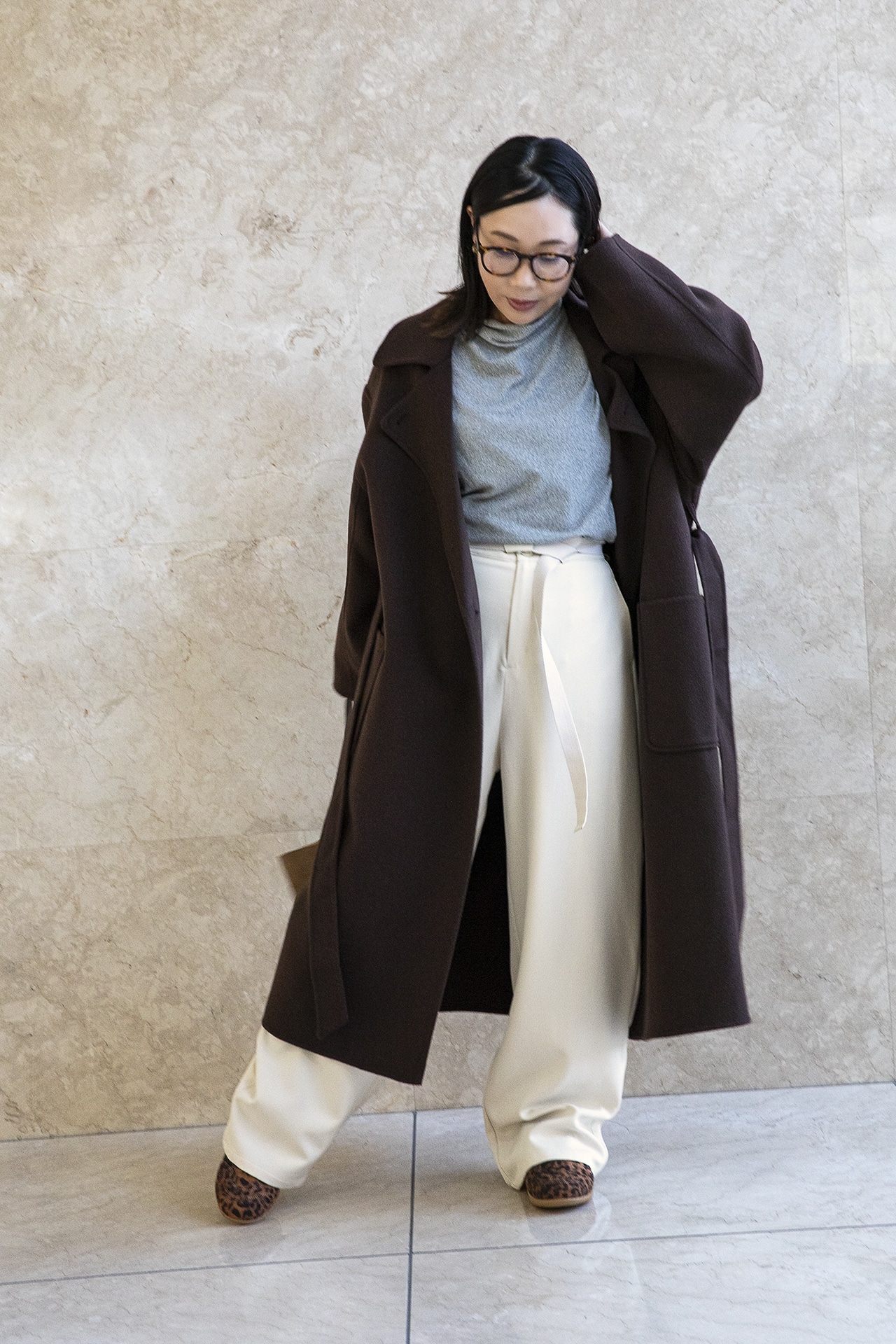 にーよん×レタスクラブコラボ「鬼かっこいいパンツ」 ナチュラル M~L