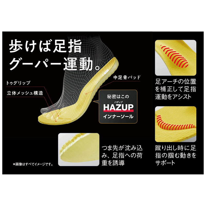 ラクウォークxライザップ 道が私のジムになるシューズ(RL-9219)