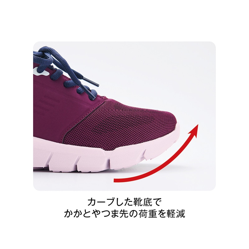 ラクウォークxライザップ 道が私のジムになるシューズ(RL-9219)