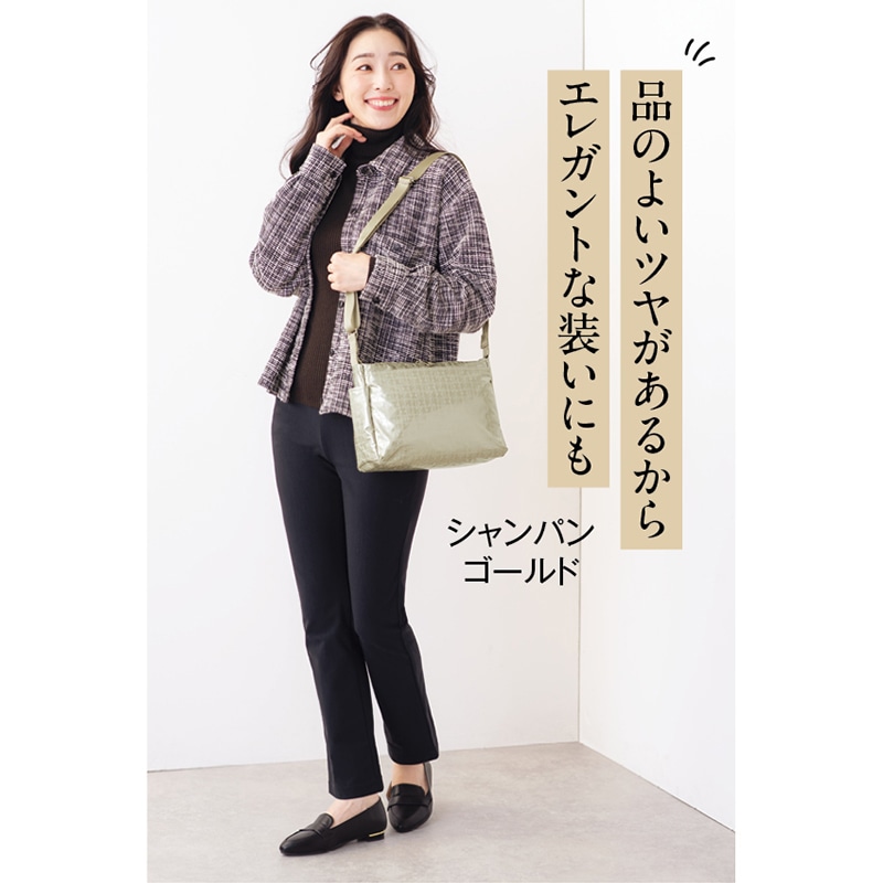 「老舗ヤマト屋」軽さと容量にこだわった超軽量250gショルダー グレー