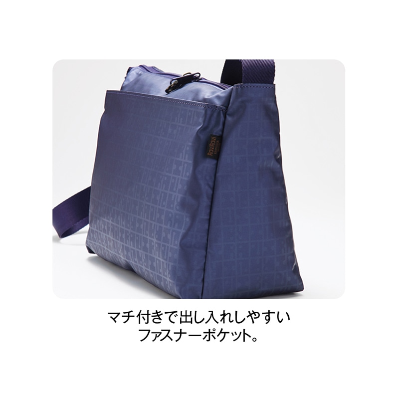 「老舗ヤマト屋」軽さと容量にこだわった超軽量250gショルダー グレー