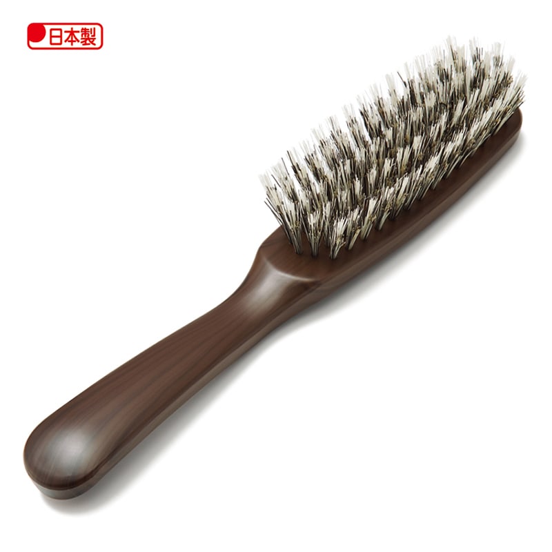 ３段豚毛の少髪用ブラシＩＩ