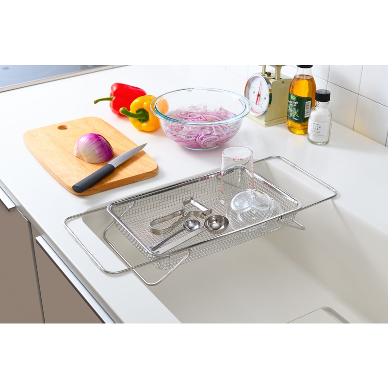 水切りメッシュかご