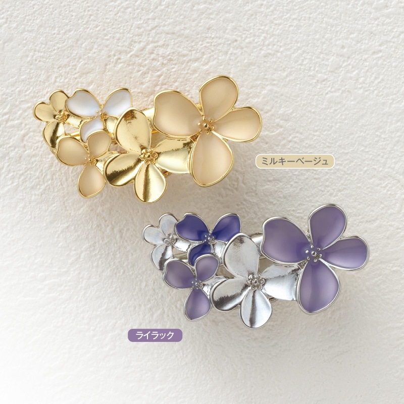 華咲くブローチクリップ