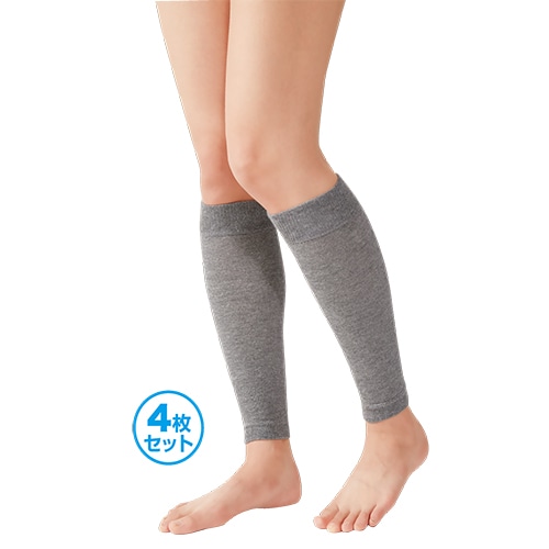 やさしい暮らしの店 By 毎日が発見遠赤シルクふくらはぎサポーター ２足４枚組 健康雑貨