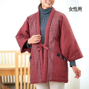 久留米織わた入りふっくらはんてん