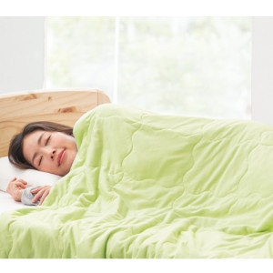 【送料無料】洗濯機で洗える　手引き真綿肌掛ふとん